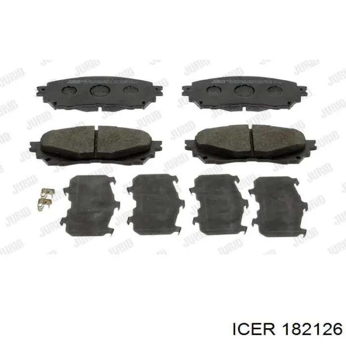 Колодки Icer 182126 цена, от 26.76 USD