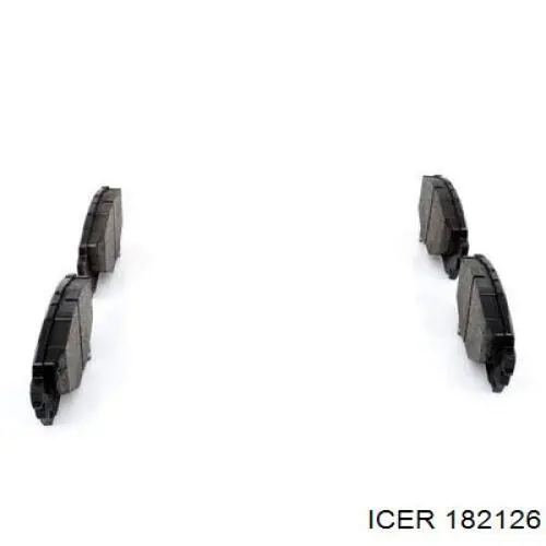 Купить 182126 Icer Колодки тормозные