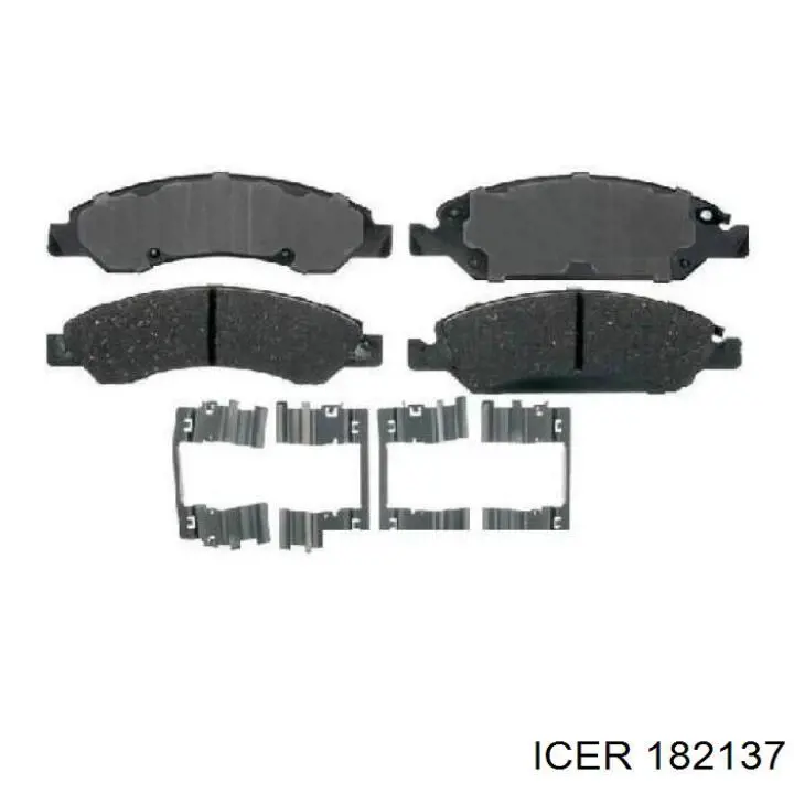 Купить 182137 Icer Колодки тормозные