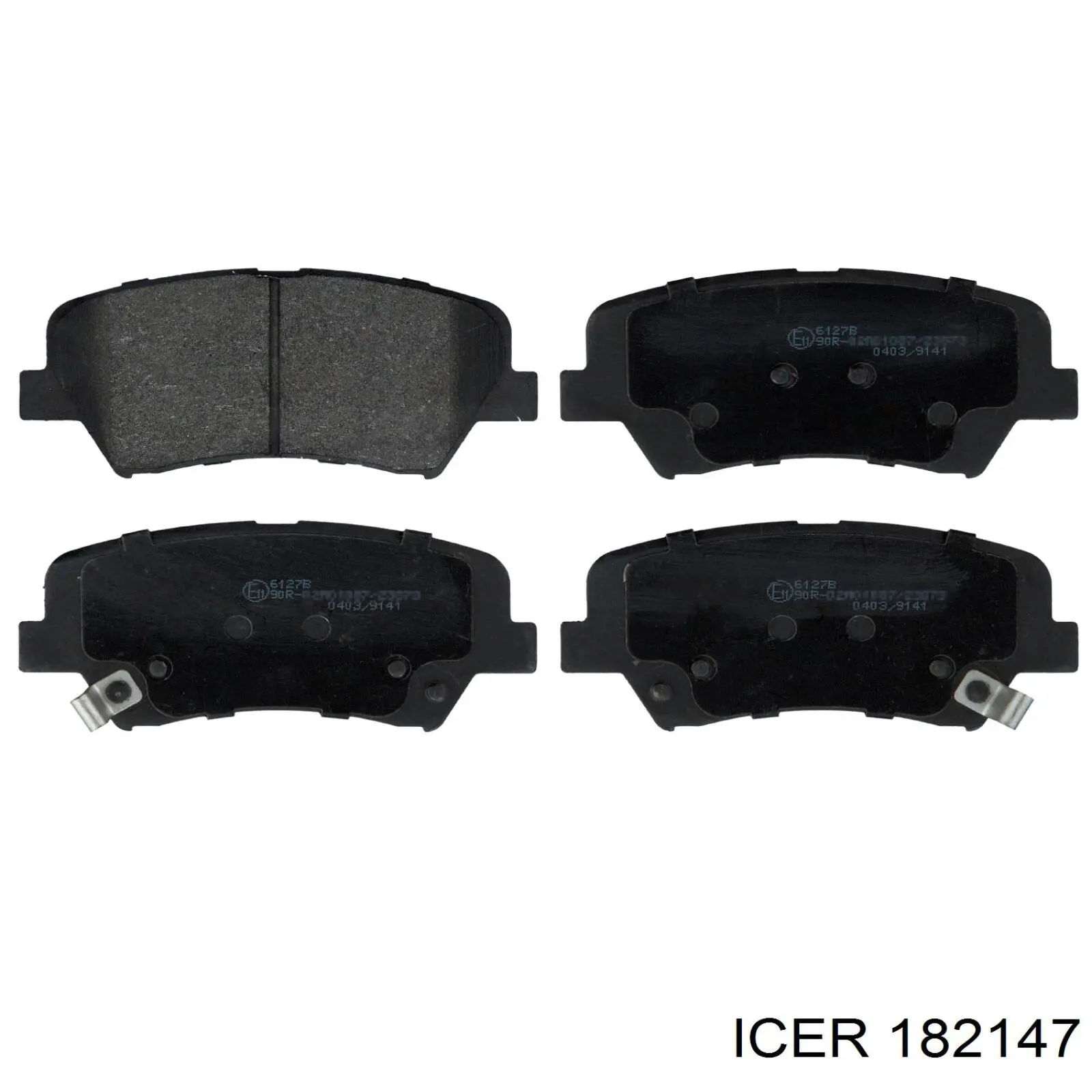 182147 Icer Колодки передние