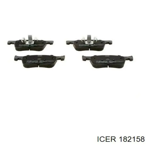 Тормозные колодки Icer 182158
