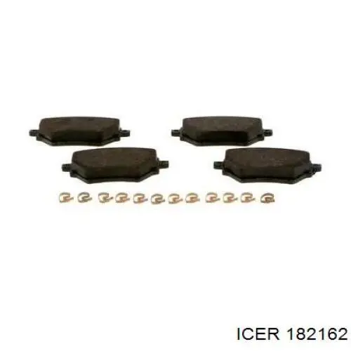 Колодки дисковые  Icer 182162 цена, от 24.40 USD