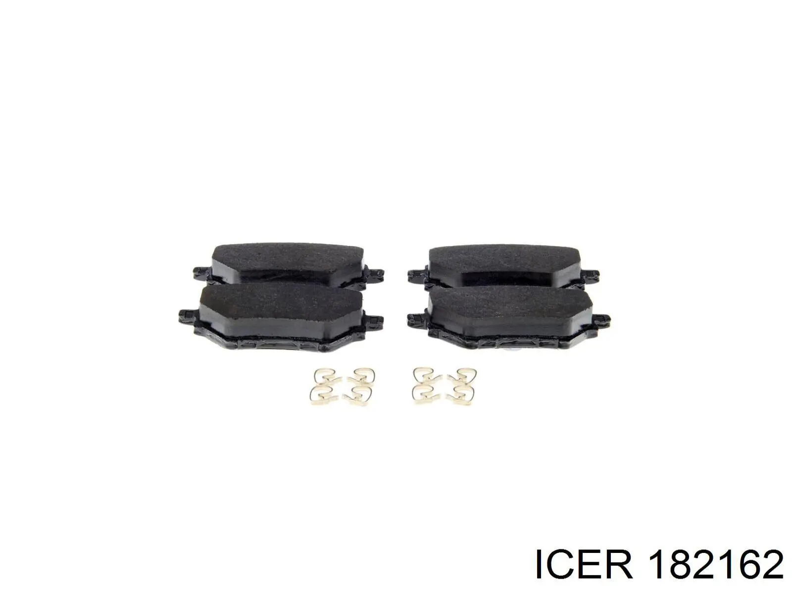 Задние дисковые колодки Icer 182162