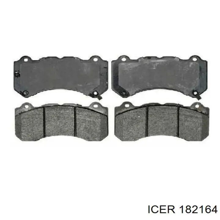 Купить 182164 Icer Колодки тормозные