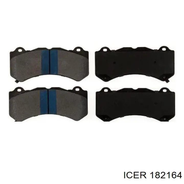 Колодки Icer 182164 цена, от 77.74 USD