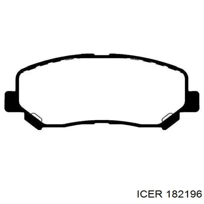 Купить 182196 Icer Колодки тормозные