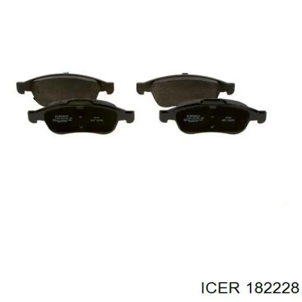 Колодки Icer 182228 цена, от 28.18 USD
