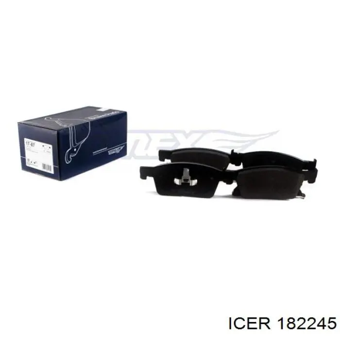 Купить 182245 Icer Колодки тормозные