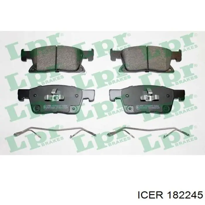 Колодки Icer 182245 цена, от 31.52 USD