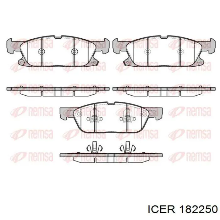 Колодки Icer 182250 цена, от 42.47 USD