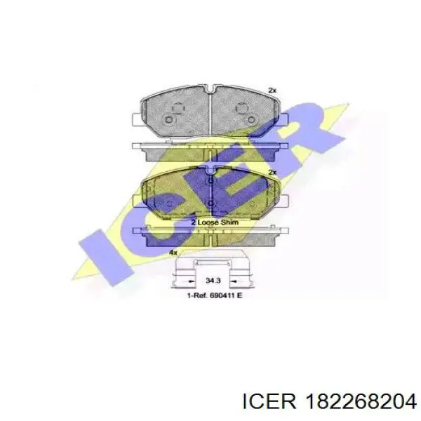  5810159A20 Hyundai/Kia