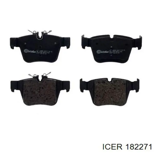 Колодки дисковые  Icer 182271 цена, от 23.07 USD