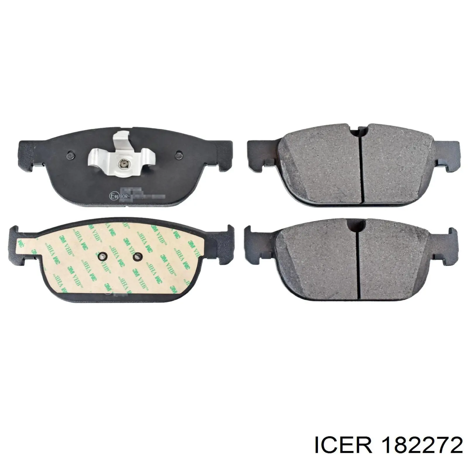 Колодки Icer 182272 цена, от 36.14 USD