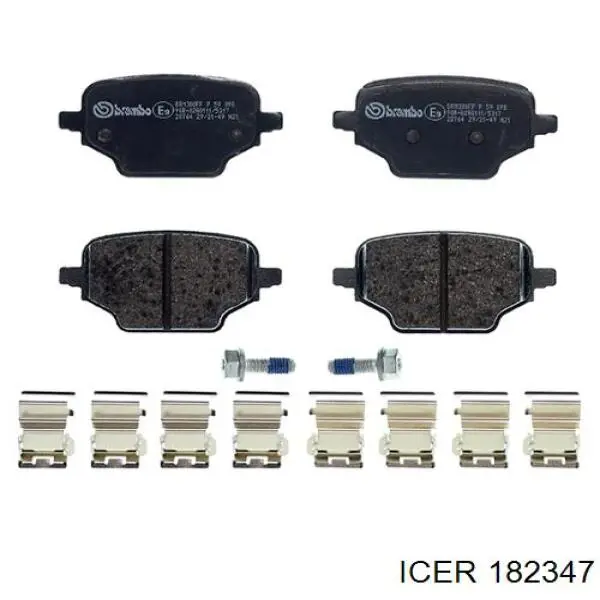 Колодки дисковые  Icer 182347 цена, от 28.57 USD