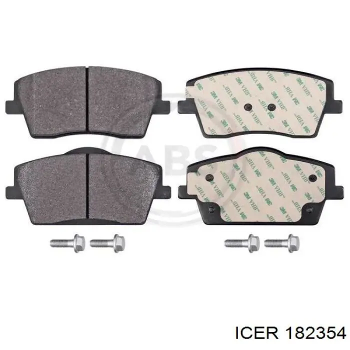 182354 Icer Колодки передние