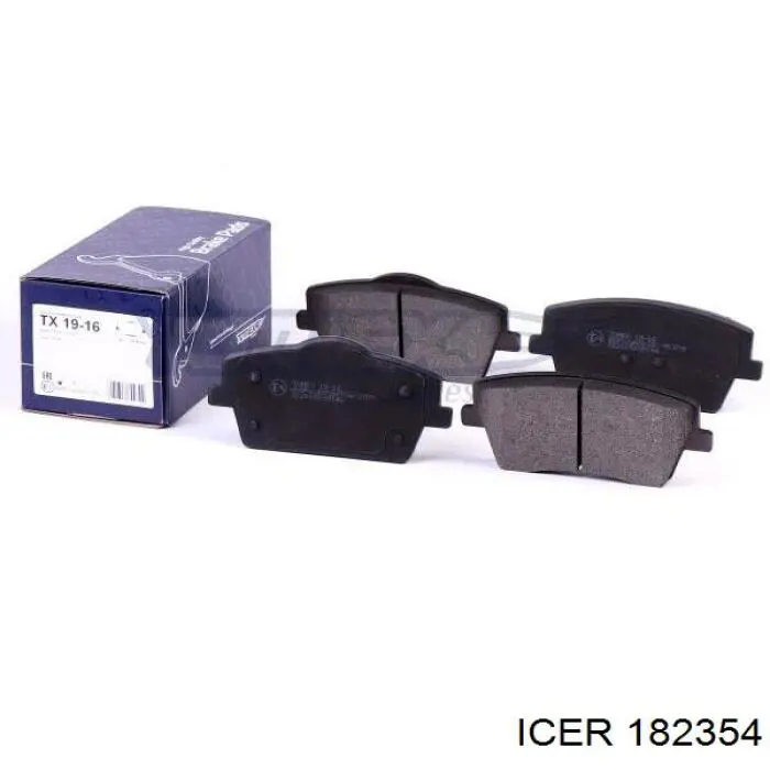 Колодки Icer 182354 цена, от 51.77 USD