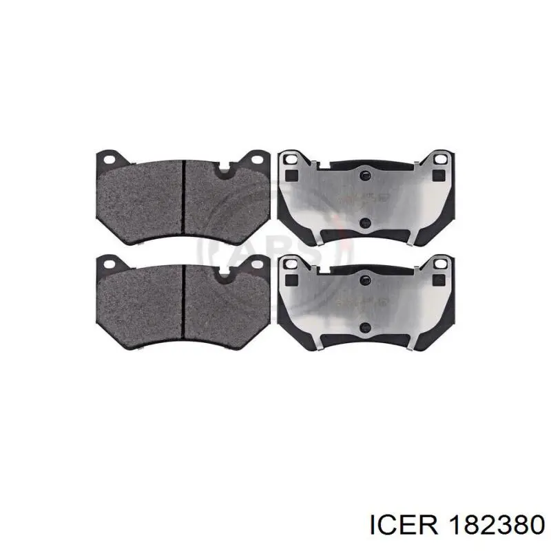 Колодки Icer 182380 цена, от 36.86 USD