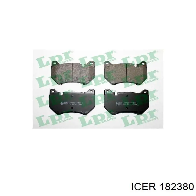 Купить 182380 Icer Колодки тормозные