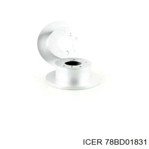 Купить 78BD01831 Icer Диск тормозной задний