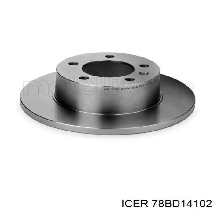 Купить 78BD14102 Icer Диск тормозной задний