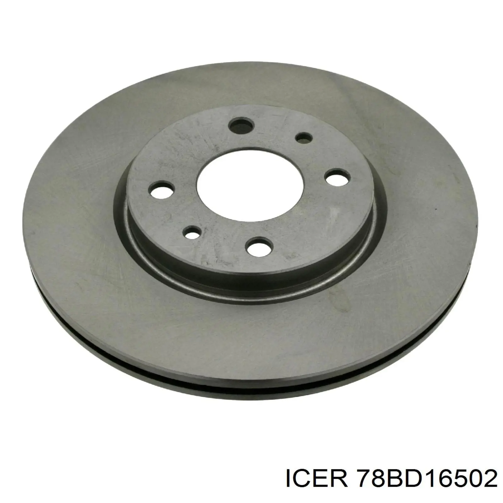 Диск гальмівний передній 78BD16502 Icer