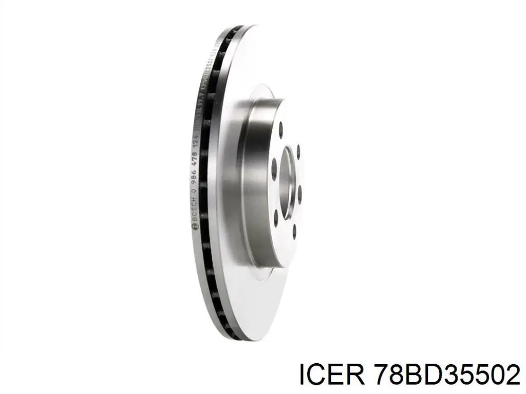 Передний тормозной диск Icer 78BD35502