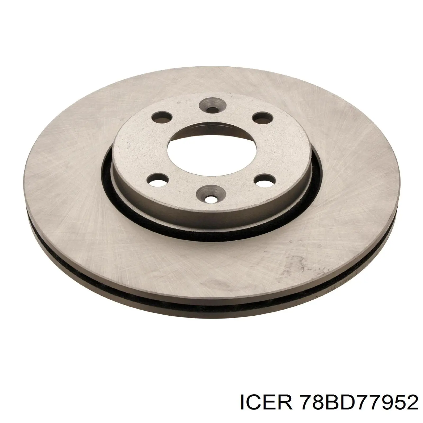 78BD77952 Icer Диск тормозной передний