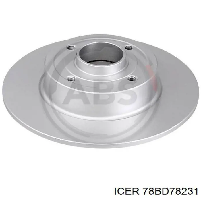 Купить 78BD78231 Icer Диск тормозной задний