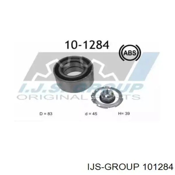 10-1284 IJS Group rolamento de cubo dianteiro