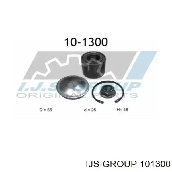 101300 IJS Group rolamento de cubo traseiro