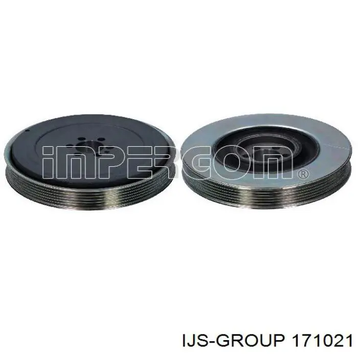 Шкив коленвала (демпфер) IJS Group 171021 цена, от 55.22 USD