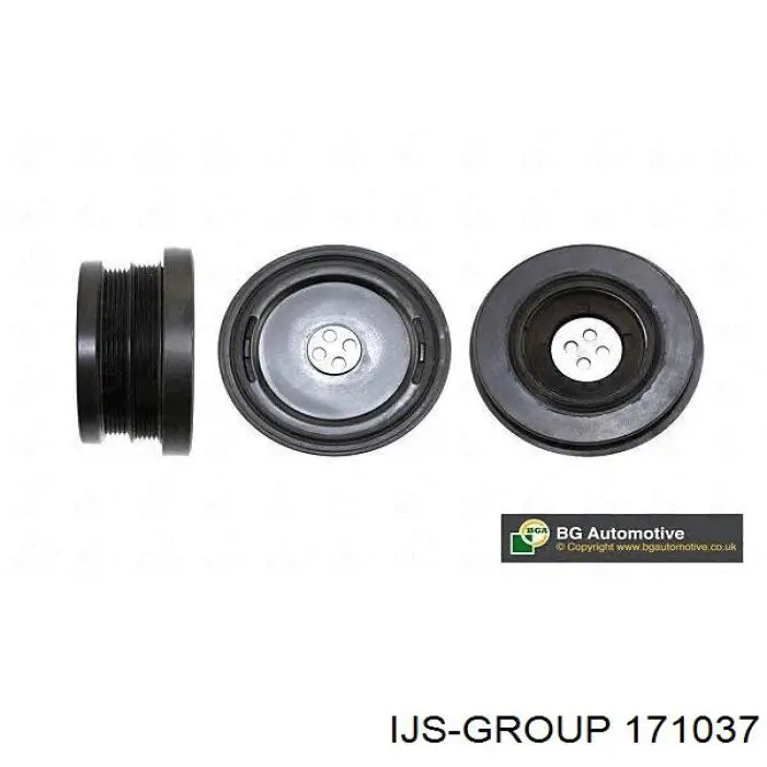 Демпфер коленвала IJS Group 171037