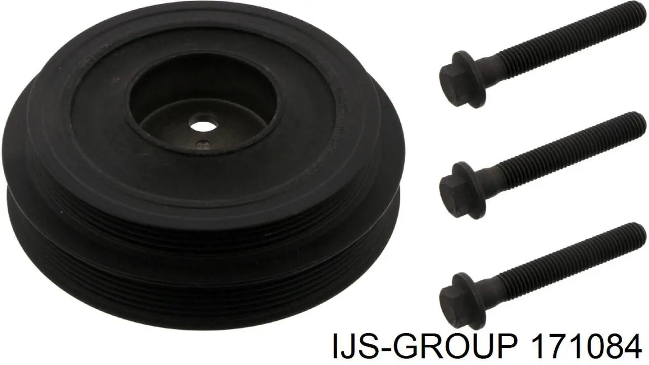 Шкив коленвала (демпфер) IJS Group 171084 цена, от 59.85 USD