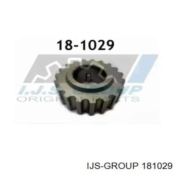 Звездочка привода коленвала 181029 IJS Group
