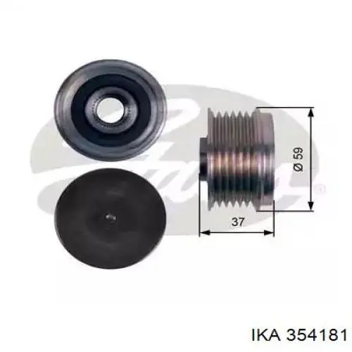 Купить 301195 IJS Group Шкив ремня генератора
