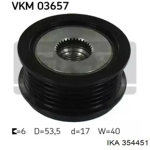 Инерционный шкив IKA 354451 цена, от 66.77 USD