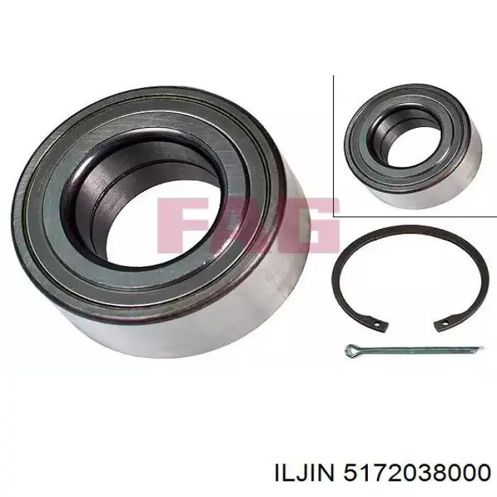 5172038000 Iljin Подшипник ступицы передней