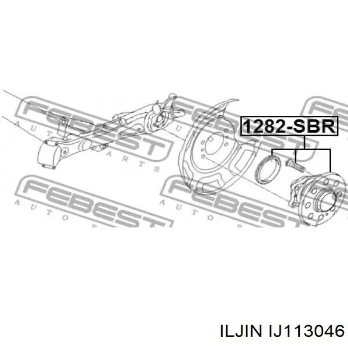 Ступицы задних колес CX/Complex CX1113 цена, от 42.69 USD