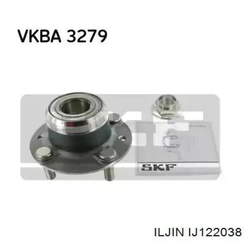 Купить IJ122038 Iljin Задняя шпиндель