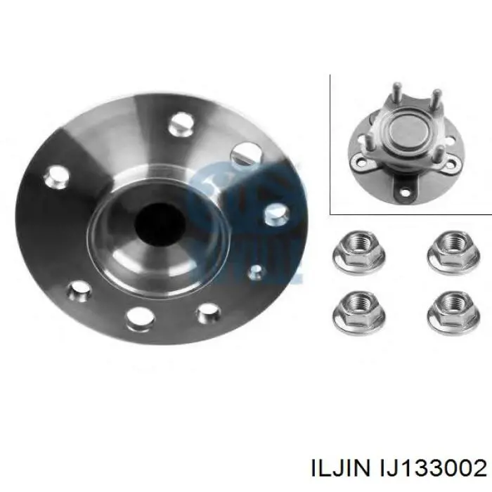 Задняя ступица IJ133002 Iljin