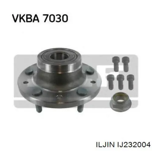 Ступица заднего колеса Ford 2207482