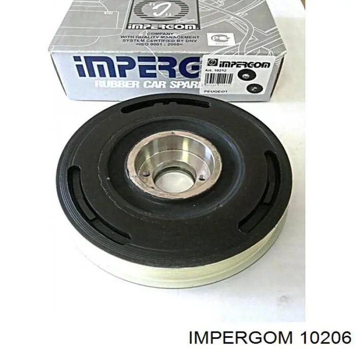 Шкив коленвала (демпфер) Impergom 10206 цена, от 46.82 USD