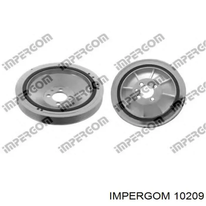 Шкив коленвала (демпфер) Impergom 10209 цена, от 87.42 USD