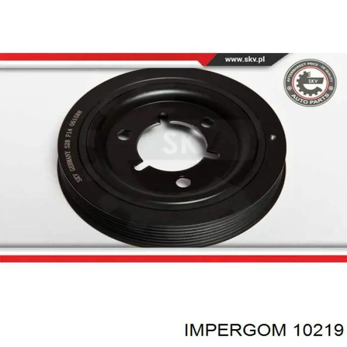 Шкив коленвала 10219 Impergom