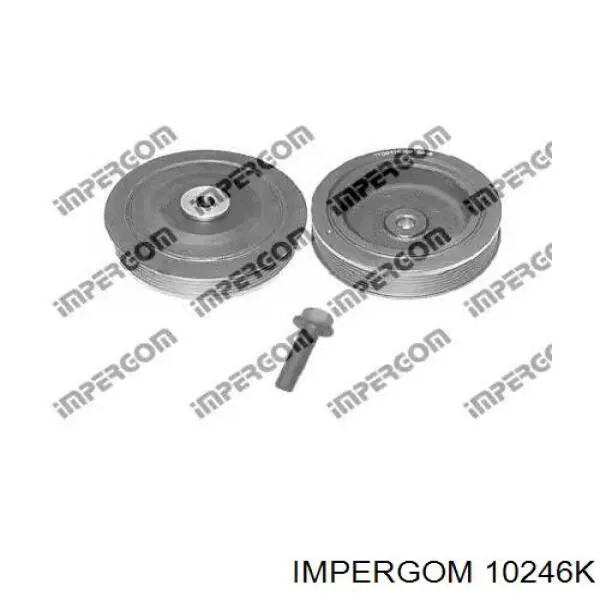 Шкив коленвала 10246K Impergom