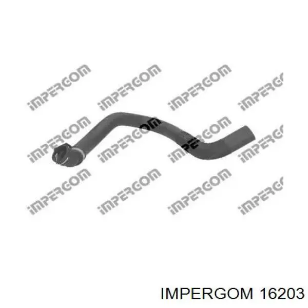 Нижний шлаг радиатора охлаждения 16203 Impergom