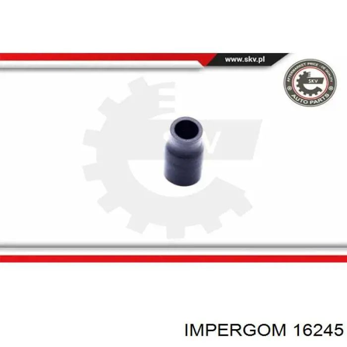 Патрубок воздушный, вход в турбину (наддув) Impergom 16245 цена, от 14.21 USD