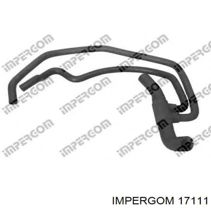 Патрубок системы охлаждения Impergom 17111