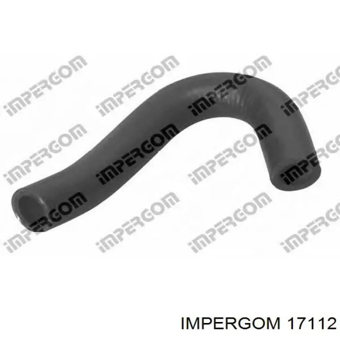 17112 Impergom шланг (патрубок системы охлаждения)