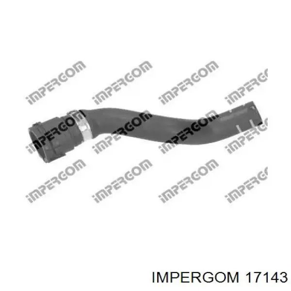 17143 Impergom Патрубок отопителя, обратка